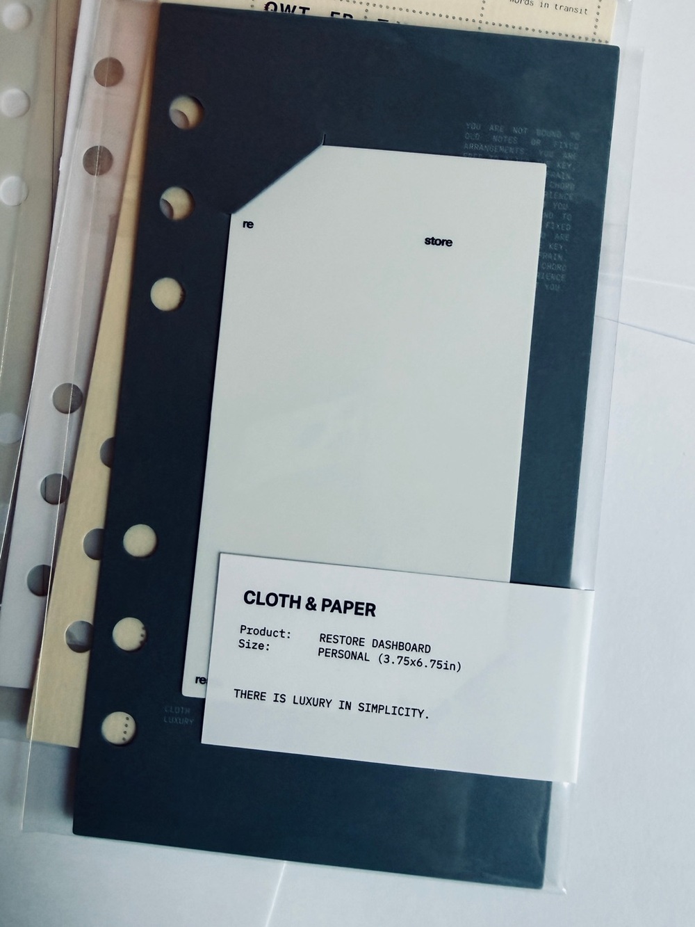 Cloth & Paper Personal Dashboard Bundle